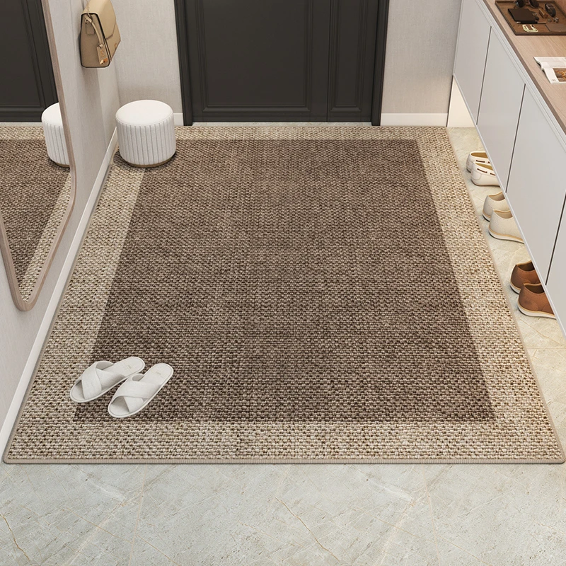 入户门地垫客厅玄关防滑脚垫进门垫耐脏地毯大门口家用可裁剪垫子