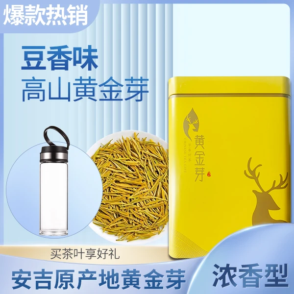 2025年新茶早春高山茶安吉黄金芽绿茶浓香型正宗春茶S1 250g/500g