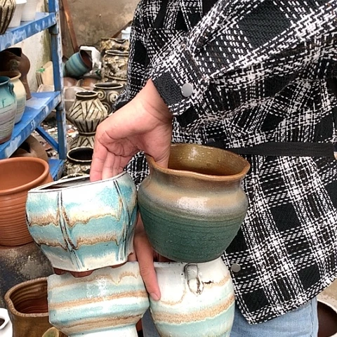 红陶20CM（含）-50CM（不含）高度13口径13