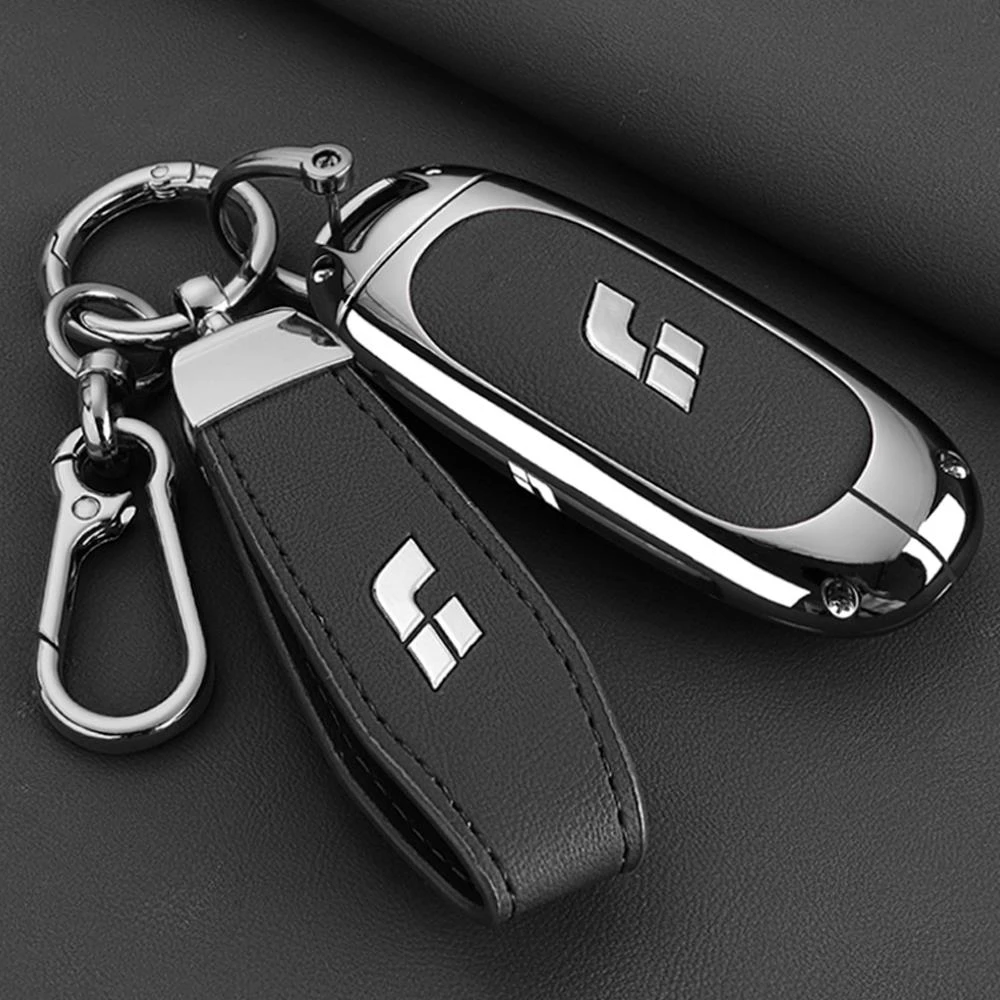 2024新款理想L6钥匙套24款L7L8L9专用Pro MAX金属扣Ultra全包壳男