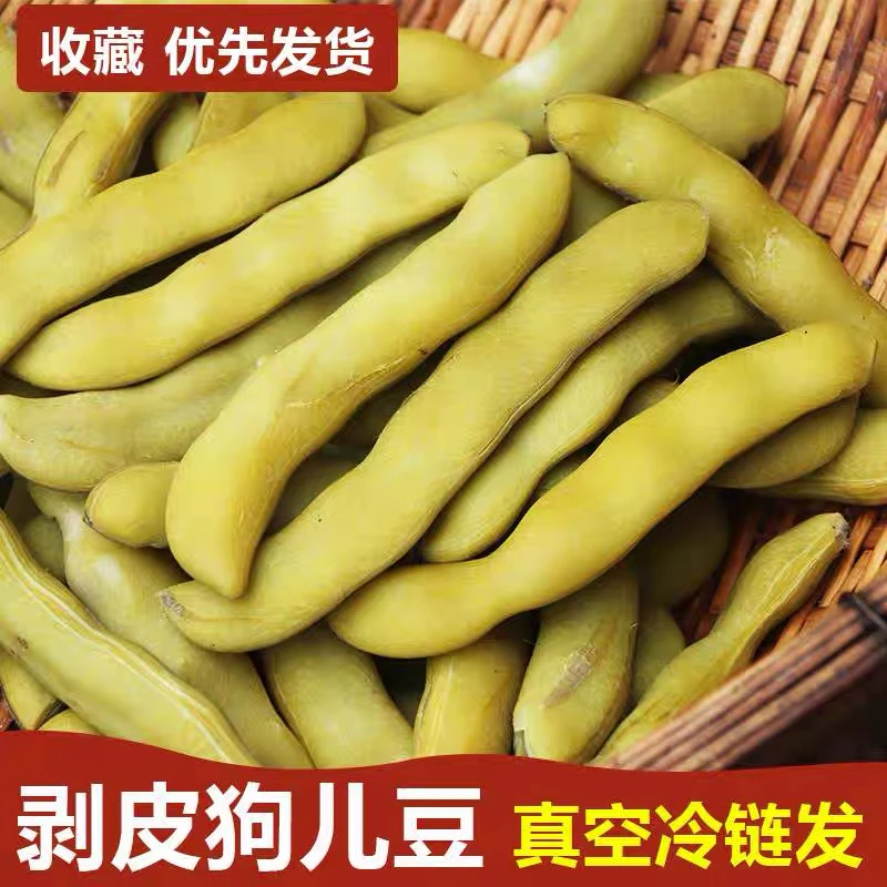 四川特色农产品狗儿豆猫猫豆龙爪豆2025年新鲜现摘现发一斤起包邮