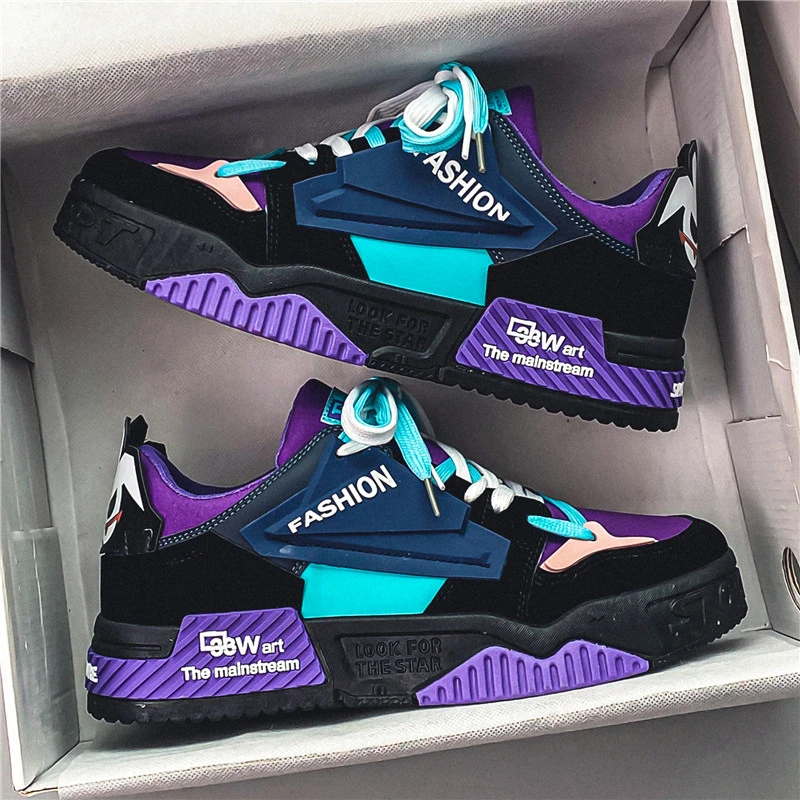 【小扬直播推荐】冬季男鞋厚底耐磨潮流百搭男士防水防滑ins潮鞋学