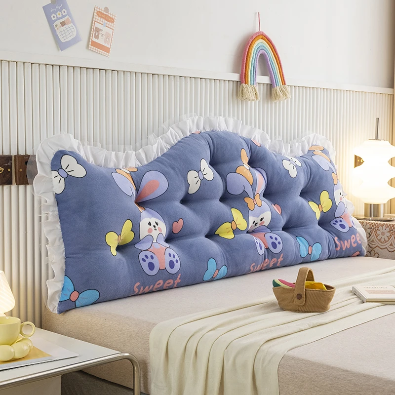 【小扬哥推荐】床头靠垫卧室沙发靠枕榻榻米床头皇冠软包学生单人
