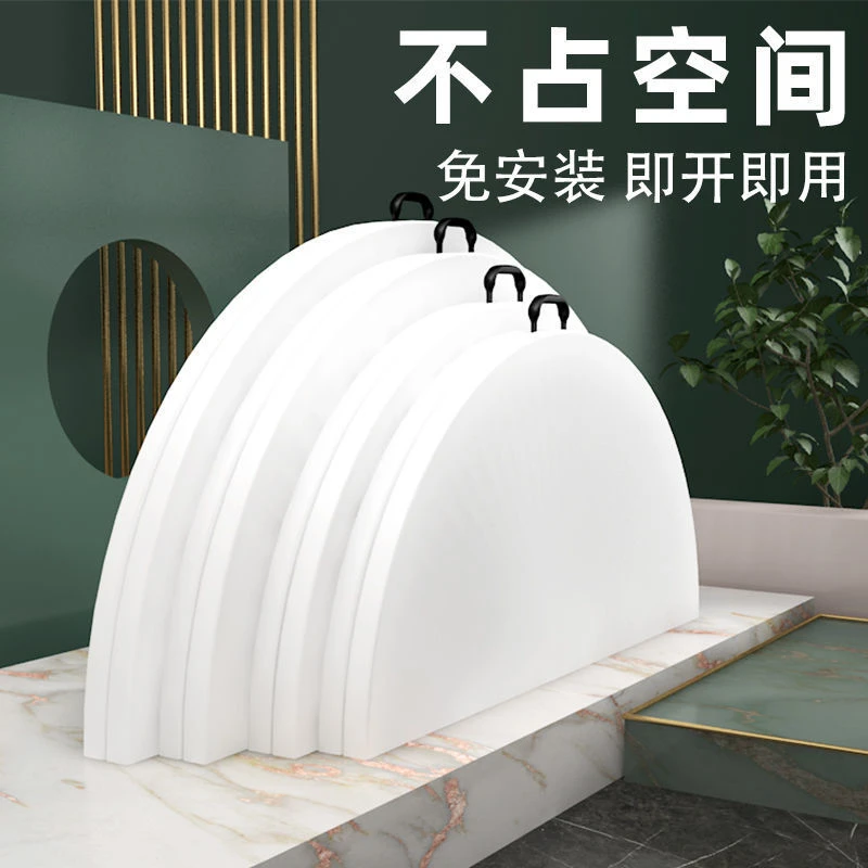 简易可折叠桌便携折叠小户型折叠饭桌家用简约小桌子吃饭桌大圆桌