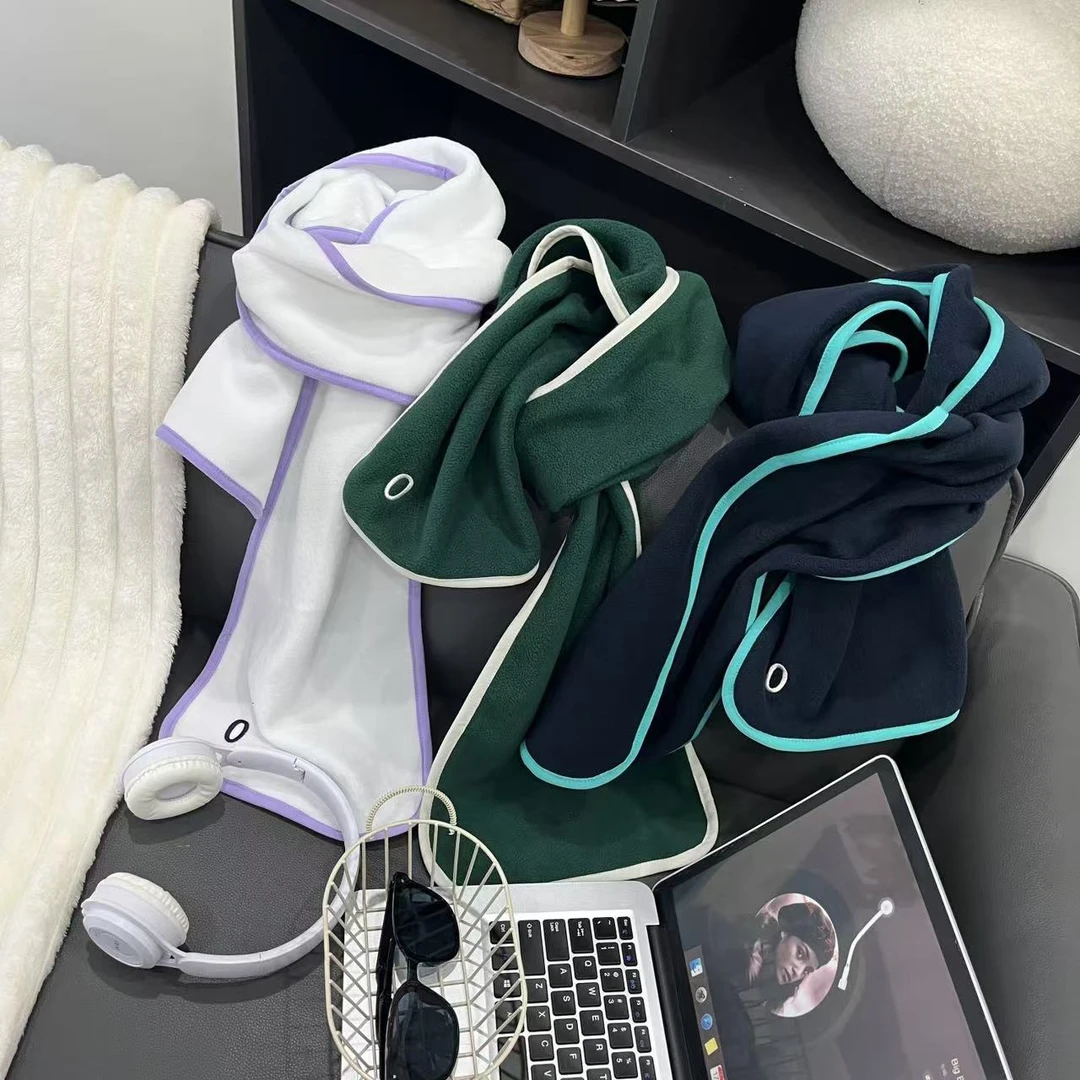 儿童围脖宝宝脖套2024新款韩系秋冬防寒保暖中大童套脖围巾