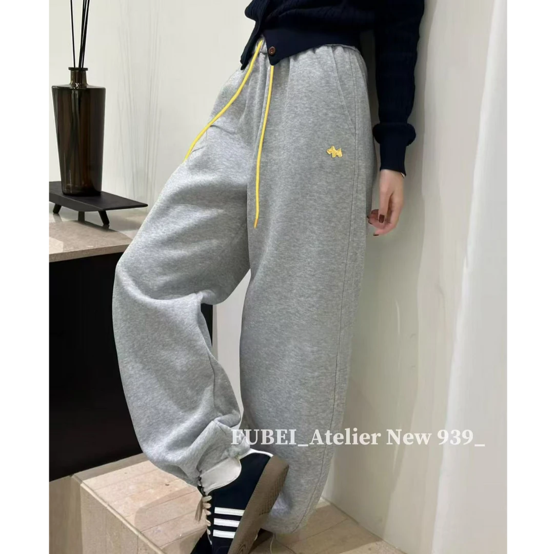 秋冬清仓*加绒两穿卫裤