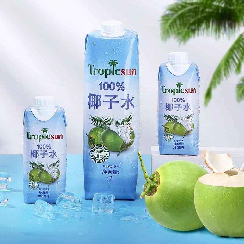 tropicsun越南进口100%椰子水330ml