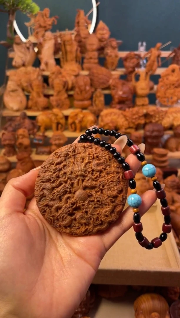 【闪购商品】崖柏旭九龙牌