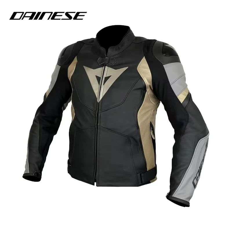 DAINESE AVRO 4 LEATHER 骑行服男摩托车贴身防摔机车赛车骑士服