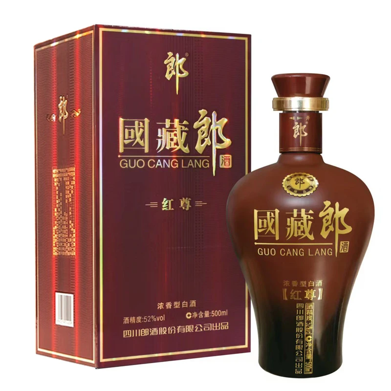 郎酒 国藏郎 红尊 浓香型 白酒52度500ml D