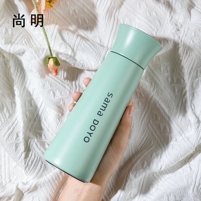 尚明网红小巧保温杯女士时尚创意简约随手杯学生潮流可爱原宿风