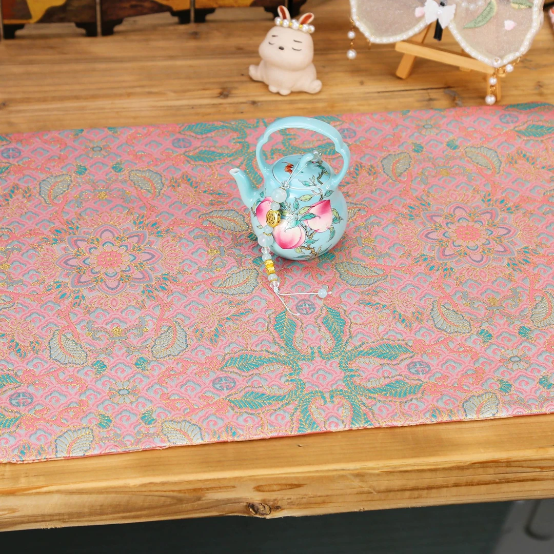 CX066手工高档茶席 轻奢中国风壶杯茶垫 中式高档古风茶道配件