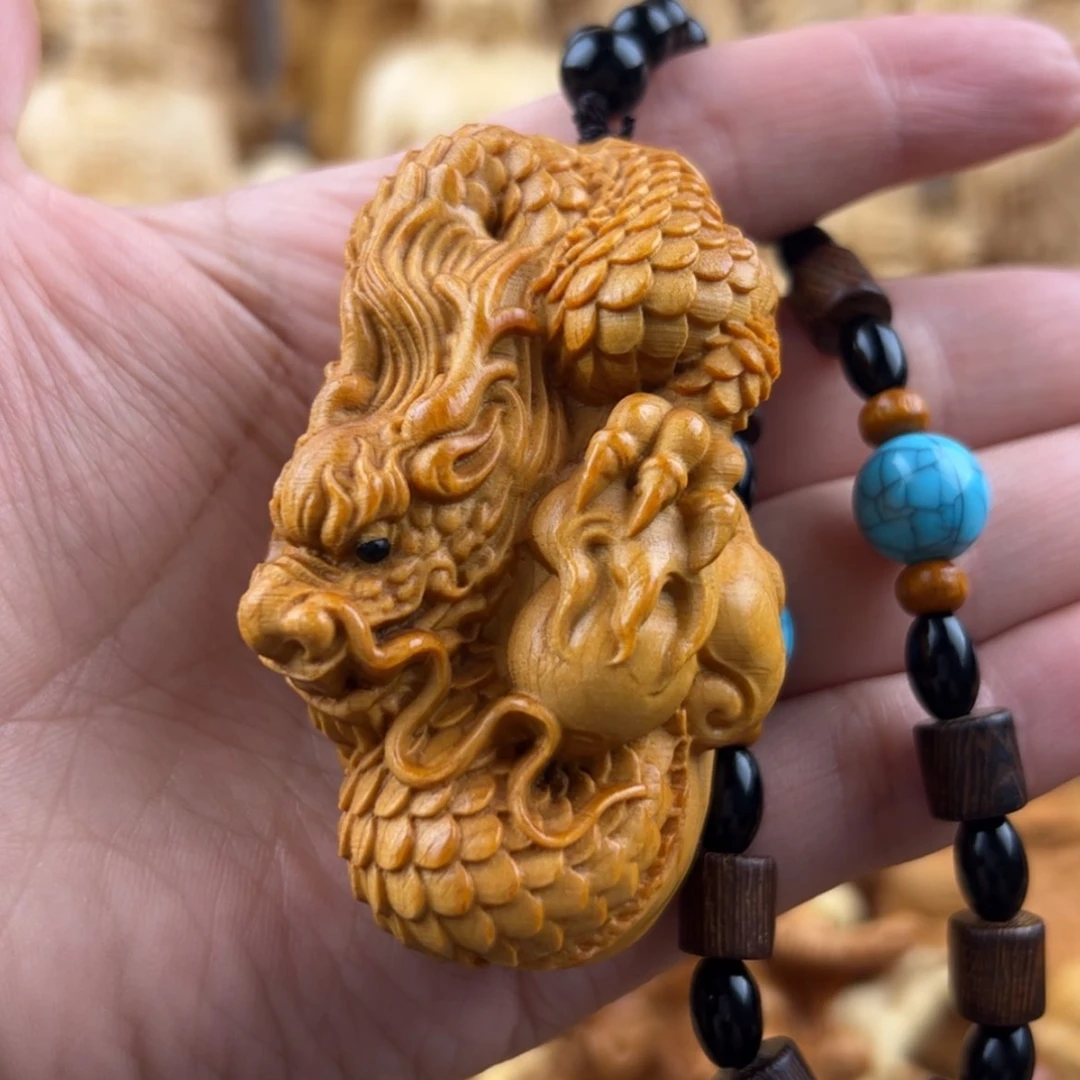 【闪购商品】崖柏龙手把