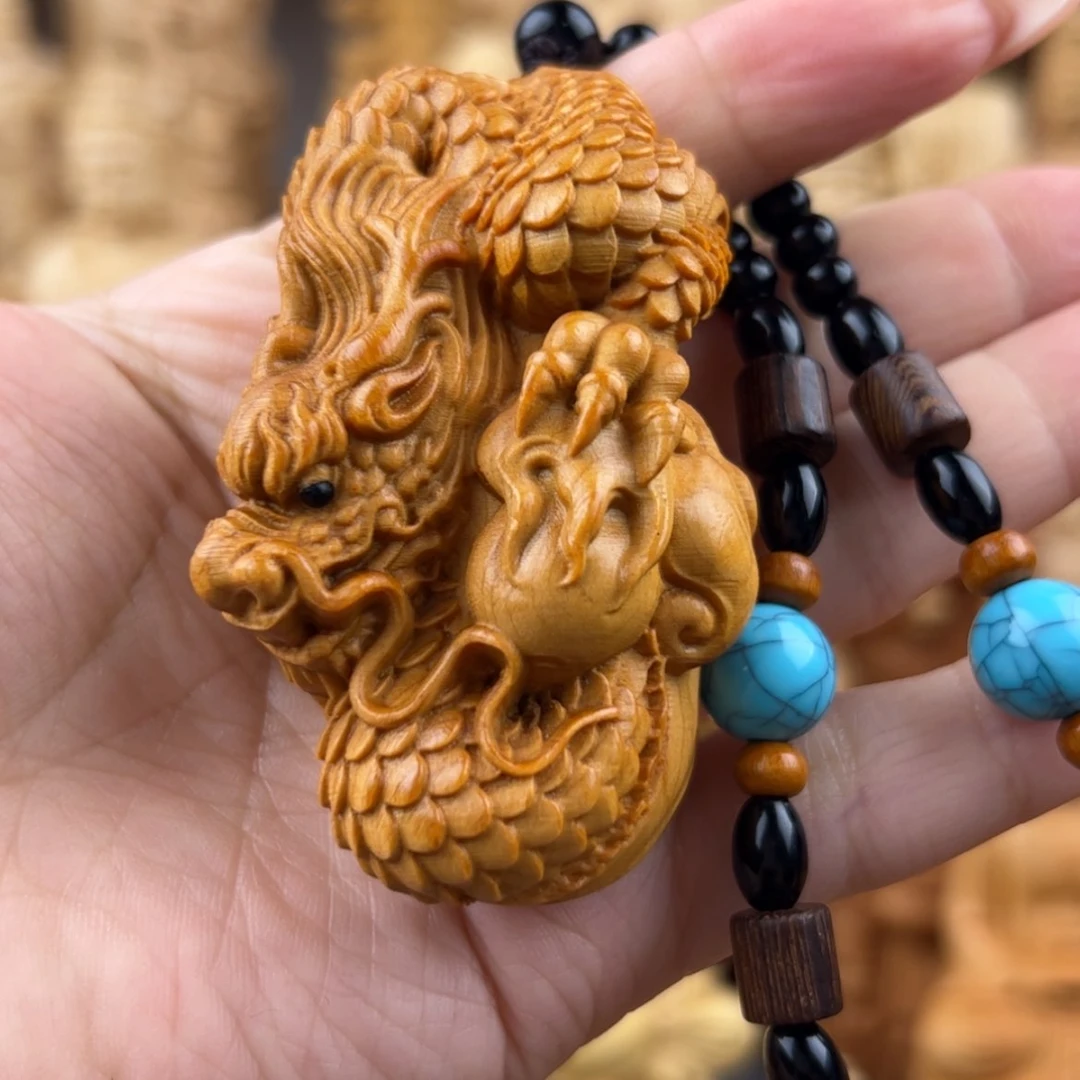 【闪购商品】崖柏龙手把