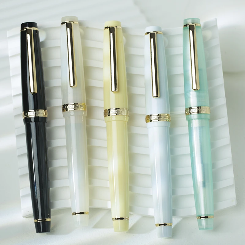 AILICUL金豪82钢笔成人专用商务办公多色拼搭练字钢笔0.5笔尖
