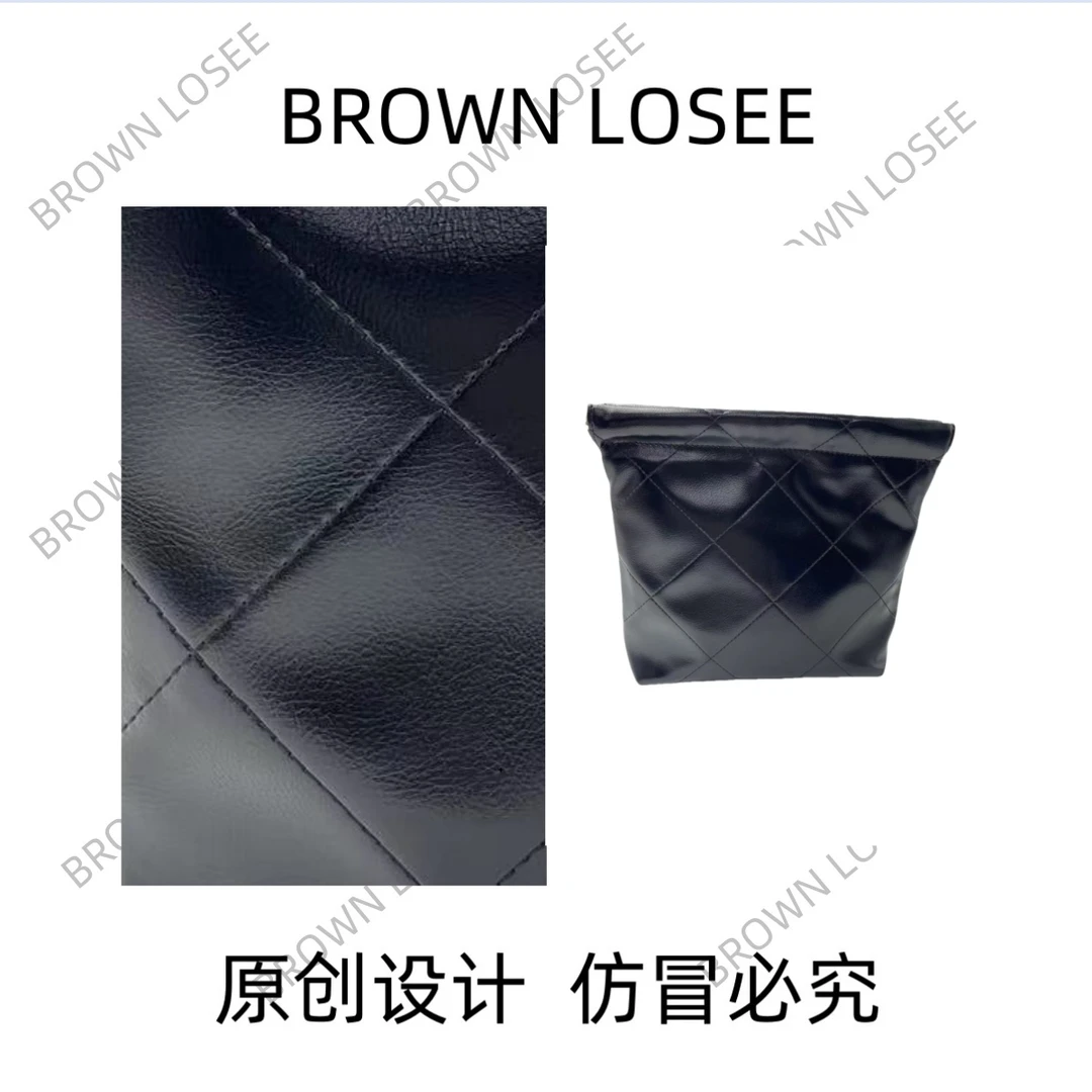 垃圾袋包包女士新款奢饰品大牌单肩小香托特包E1047