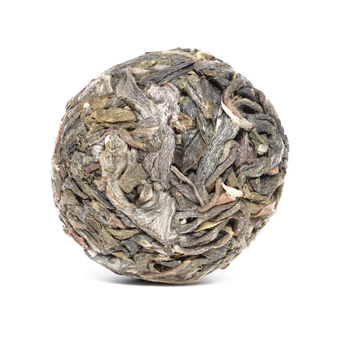 昔归单株古树云南普洱茶生茶龙珠