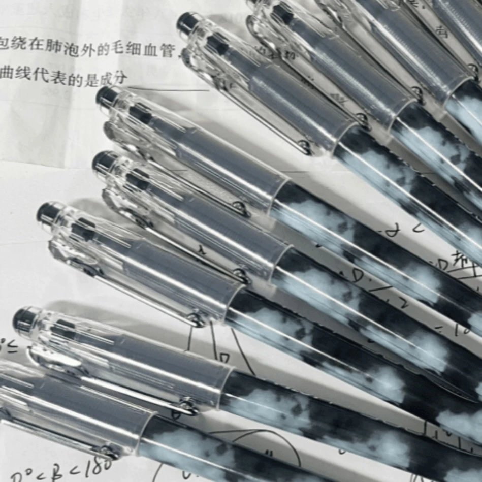 日本进口PILOT百乐P500考试直液笔刷题0.5黑笔