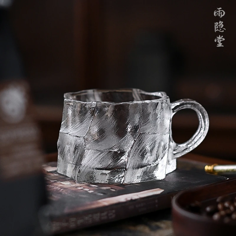 多艺手工水晶马克杯高颜值耐高温咖啡杯办公室随手杯（200cc）