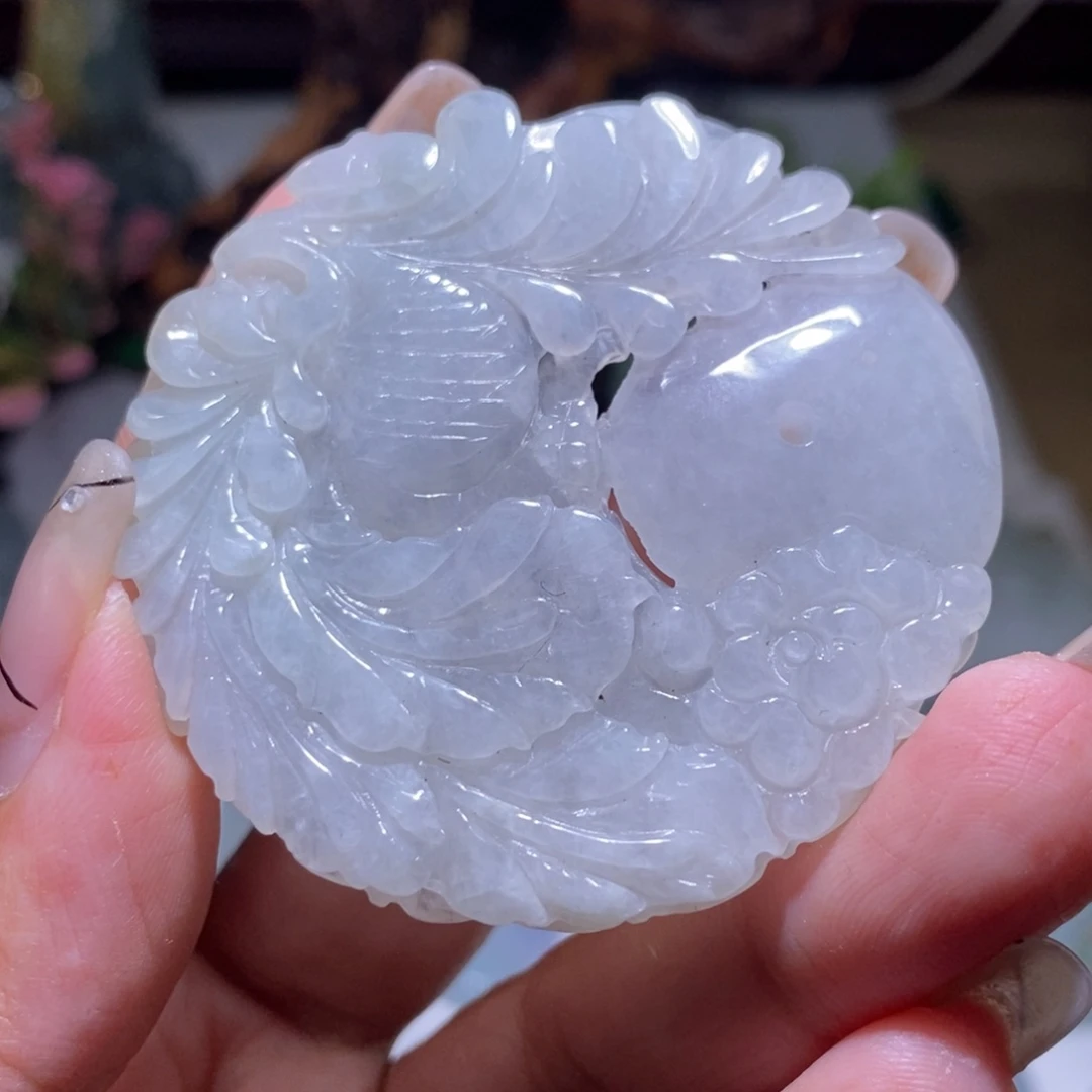 【闪购商品】翡翠颈饰未镶嵌凤凰