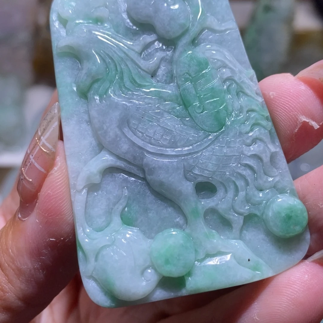 【闪购商品】翡翠颈饰未镶嵌鸡