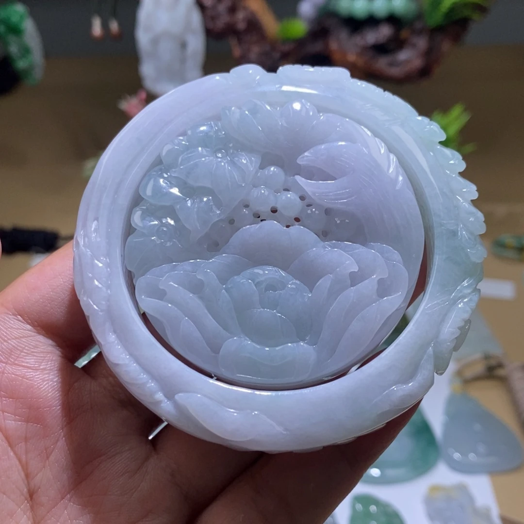 【闪购商品】翡翠颈饰未镶嵌吊坠