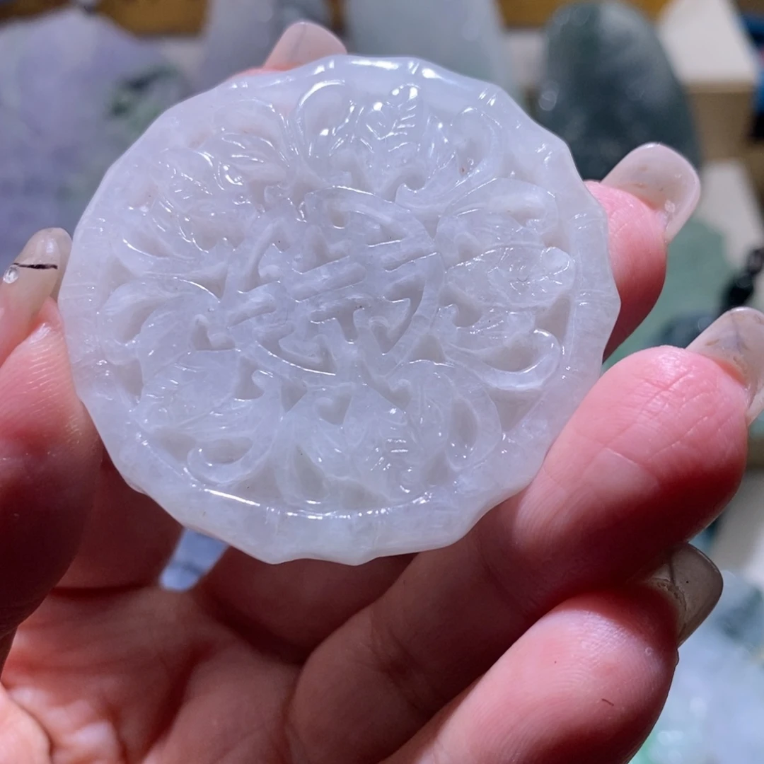 【闪购商品】翡翠颈饰未镶嵌仿古