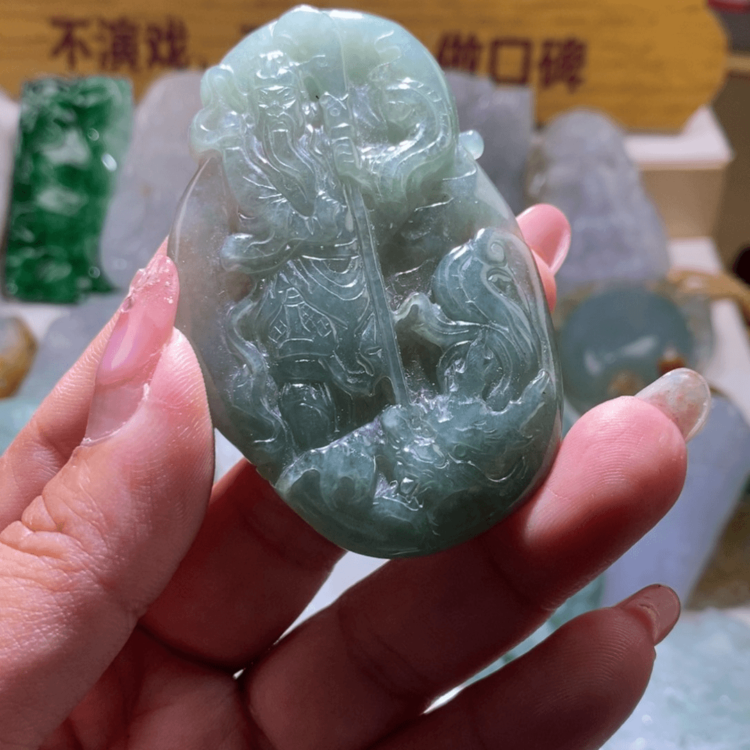 【闪购商品】翡翠颈饰未镶嵌二爷