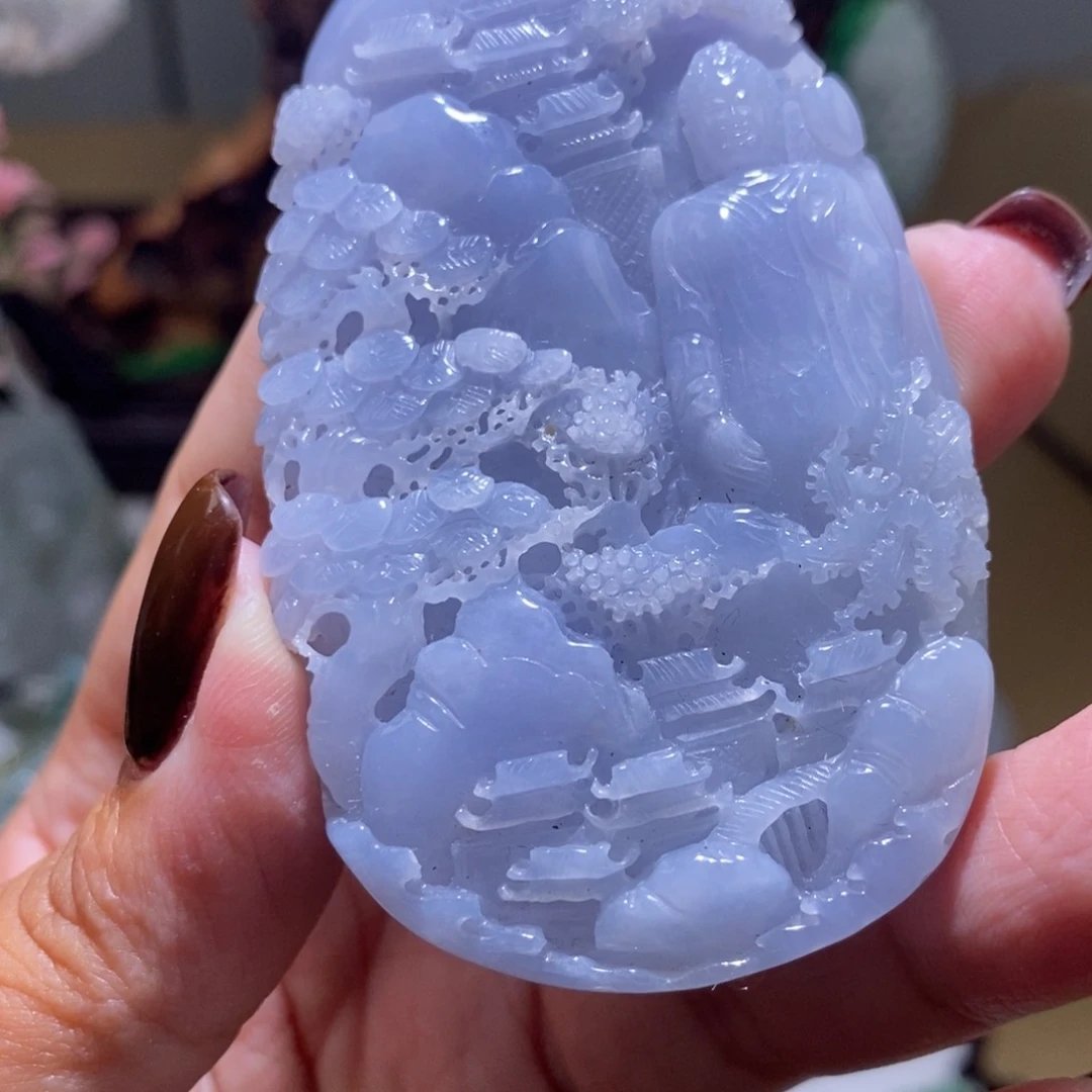 【闪购商品】翡翠颈饰未镶嵌大日