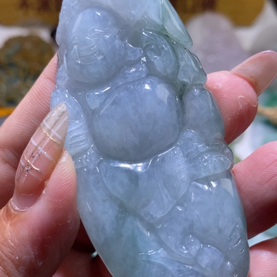 【闪购商品】翡翠颈饰未镶嵌佛