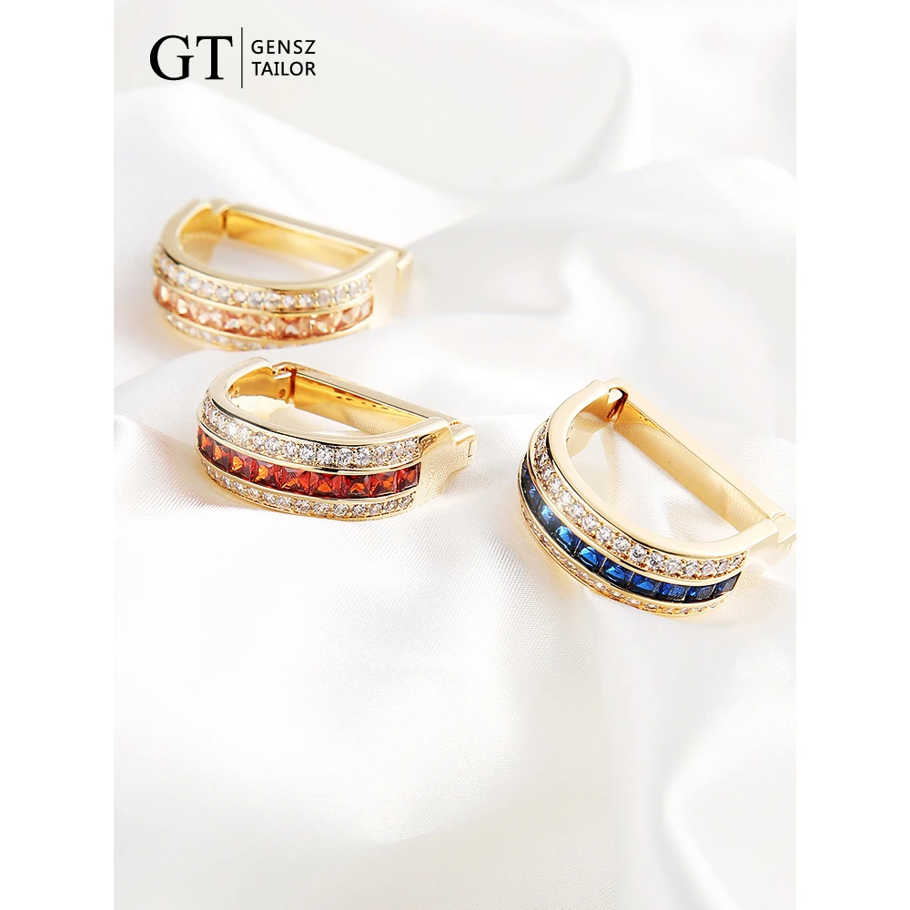 男士领带箍环夹轻奢金色百搭新款时尚结婚男ins领带固定赠送领带