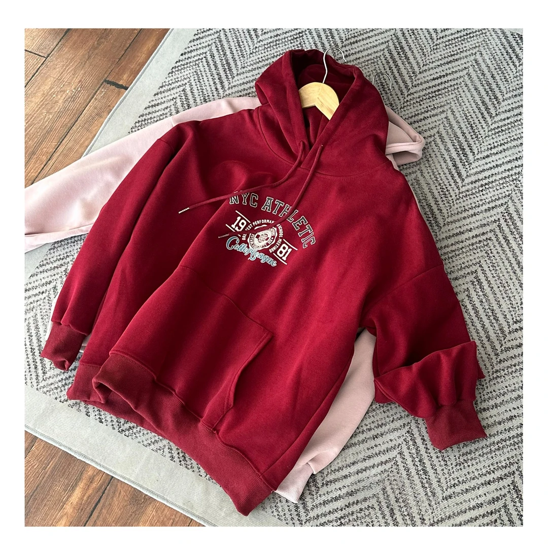 清仓No退/换【出行】定制卫衣宽松印花连帽长袖卫衣