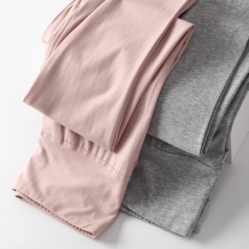 新疆长绒棉高腰打底秋裤女收腹提臀修身保暖裤暖宫护胃薄款暖腿裤