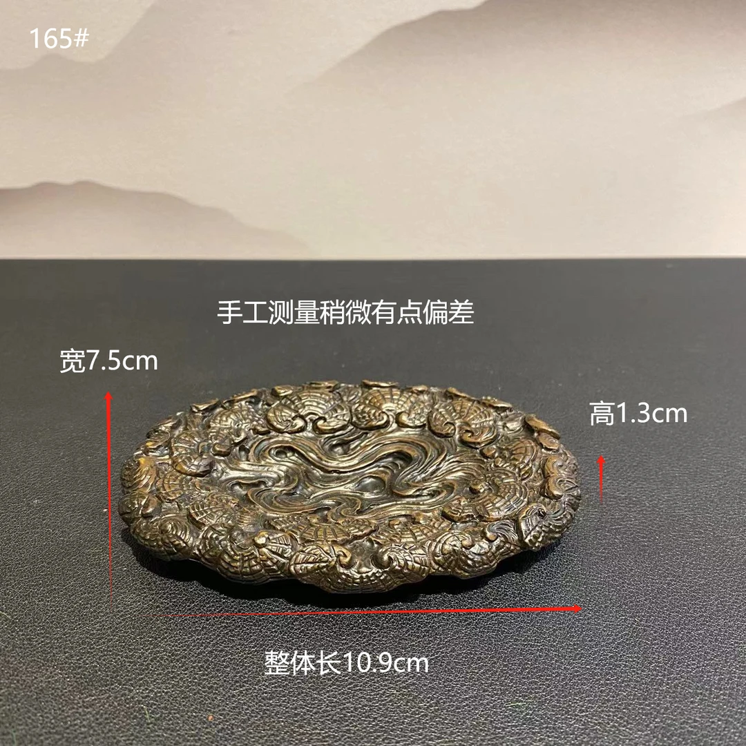 灵芝片板树脂仿实木底座创意手把件