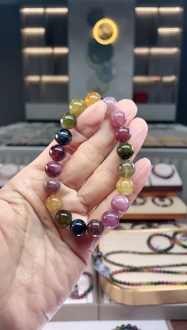 【闪购商品】碧玺单圈手串未镶嵌（多样性发一条）Q