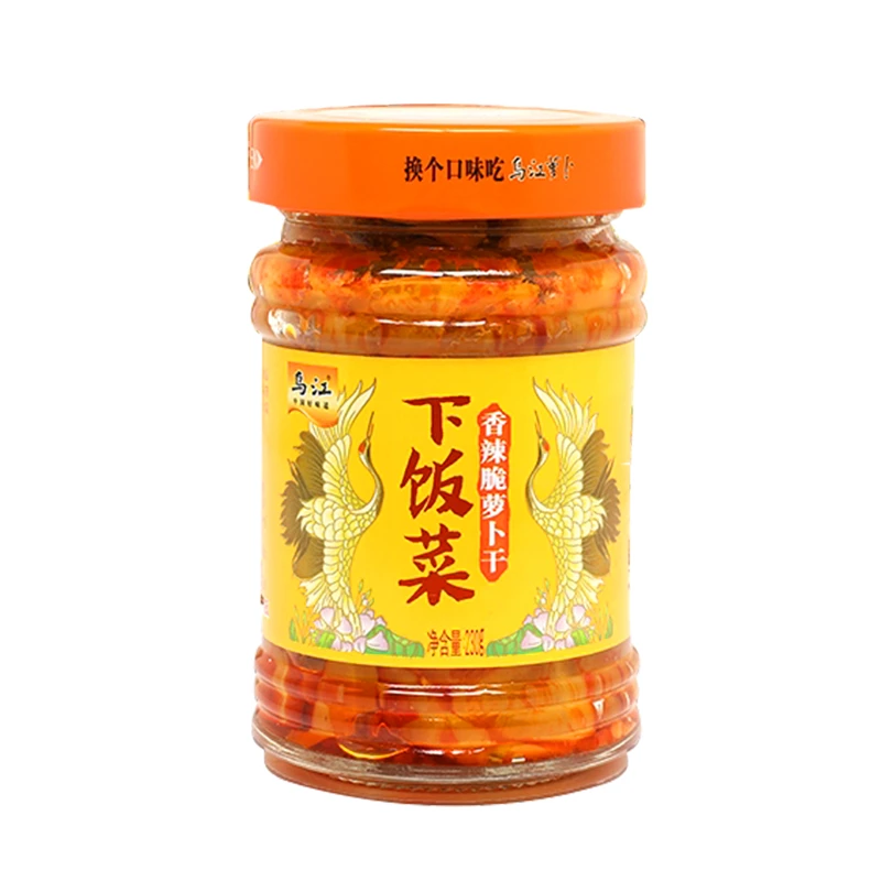 乌江香辣萝卜干230