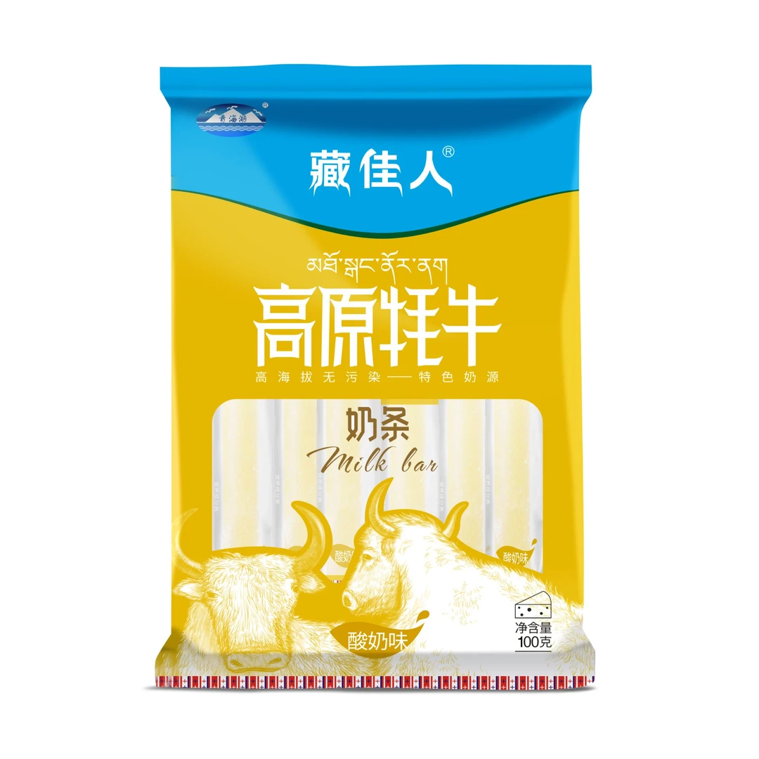 青海湖高原牦牛奶条100g口味随机发货100g*1袋