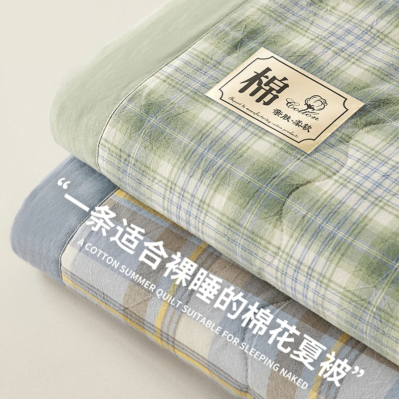 2024棉花夏凉被夏被空调被夏凉被纯棉被子春秋被棉被芯舒适4