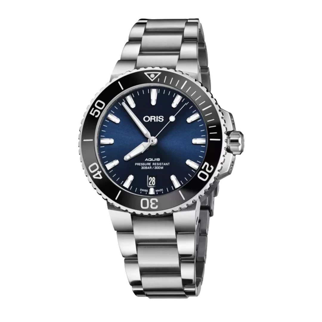 全新未使用 Oris/豪利时 潜水/公价17200/39.5表径/全套/机械男表