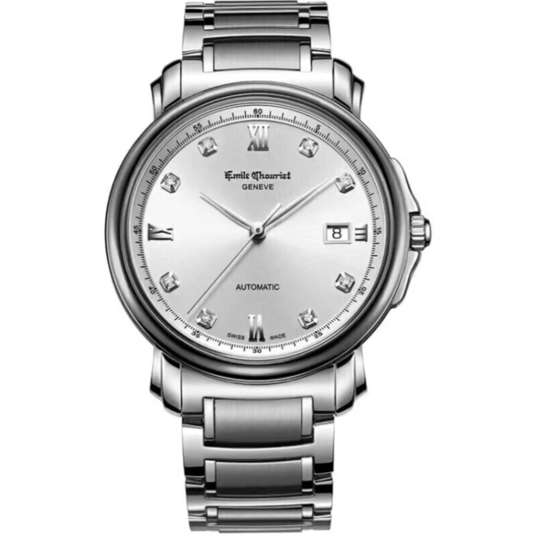 未使用 EmileChouriet/艾米龙 莱蒙系列/39表径/自动机械/男