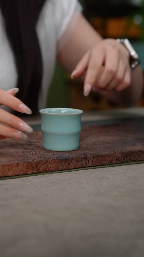 【闪购商品】竹节杯（海英）——龙眉