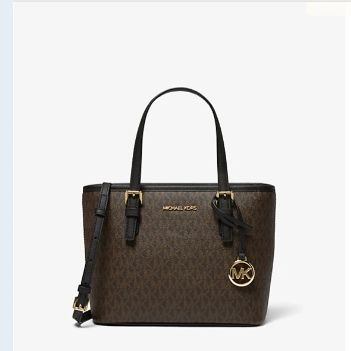 MICHAEL KORS/迈克高仕Jet Set系列棕色 单肩 手提 托特 斜挎包