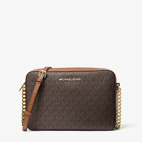 MICHAEL KORS/迈克高仕Jet Se系列 棕色 链条斜挎相机包