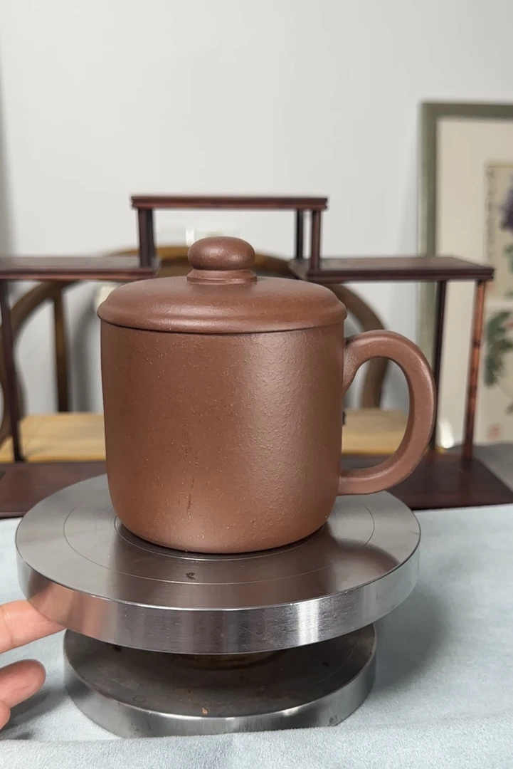 紫砂盖杯紫砂主人杯