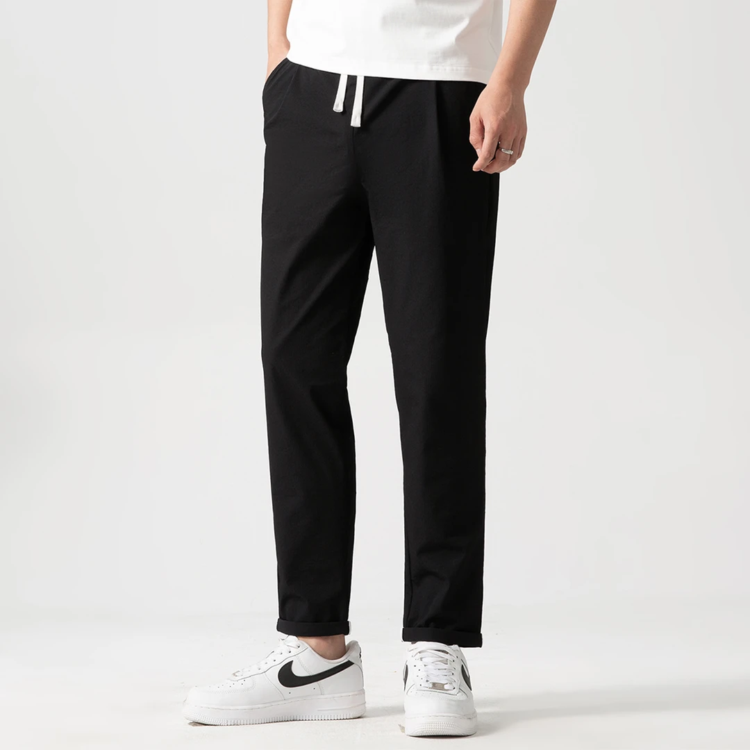 【安安】夏季薄款百搭休闲裤X015