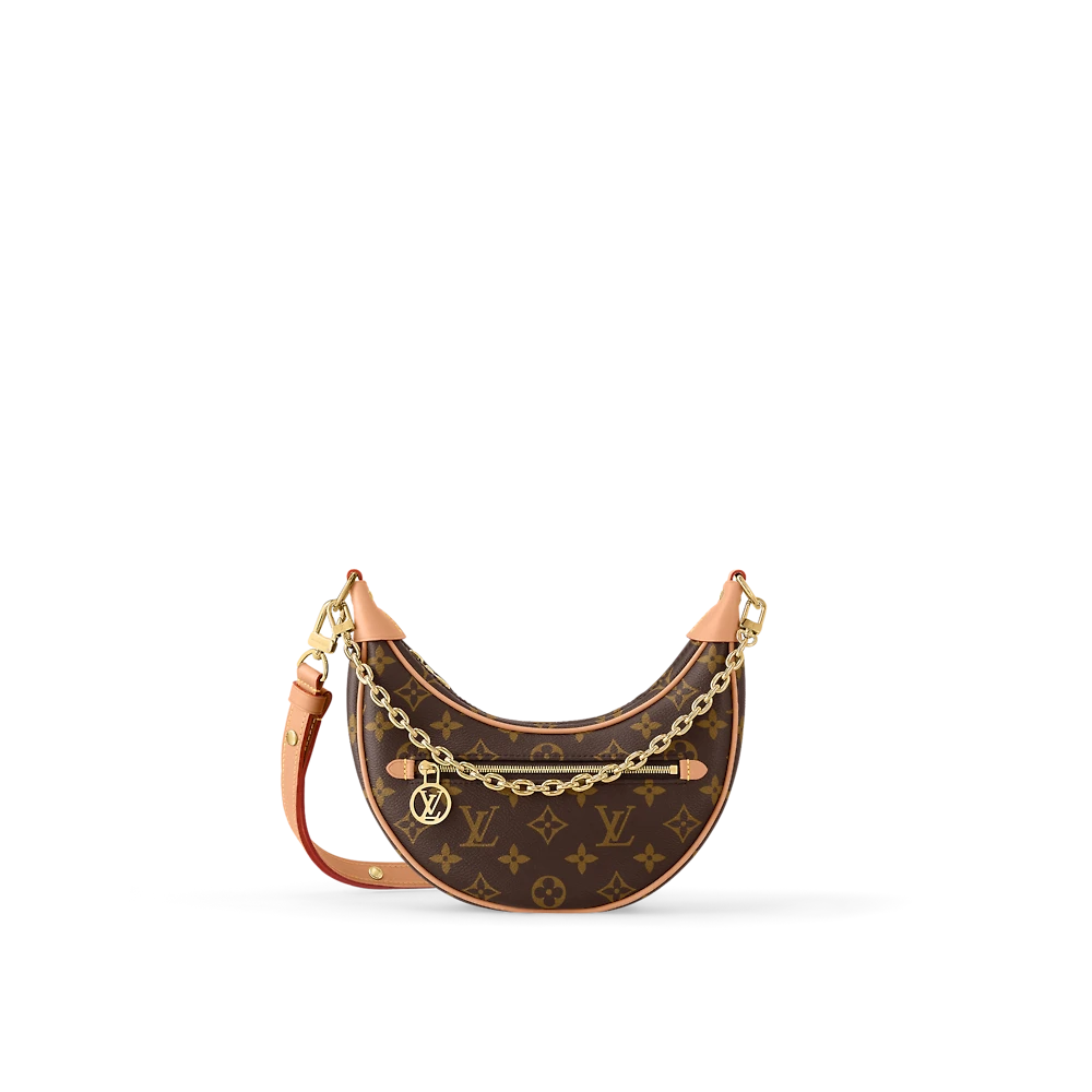 未使用 LouisVuitton/路易威登 LOOP豌豆月亮老花单肩包袋