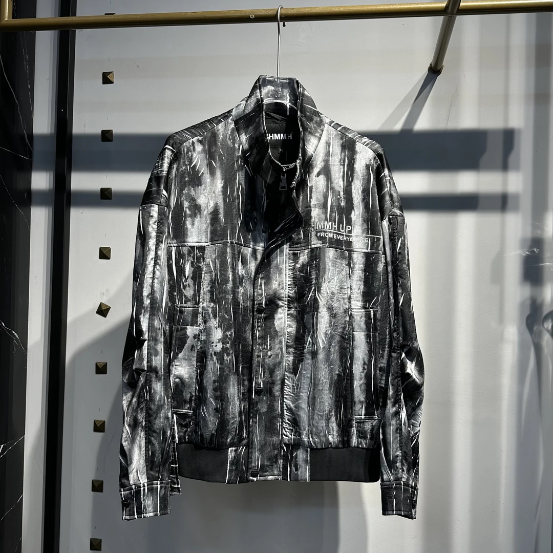 DG设计师奢潮原创潮流个性涂鸦夹克 333A1020