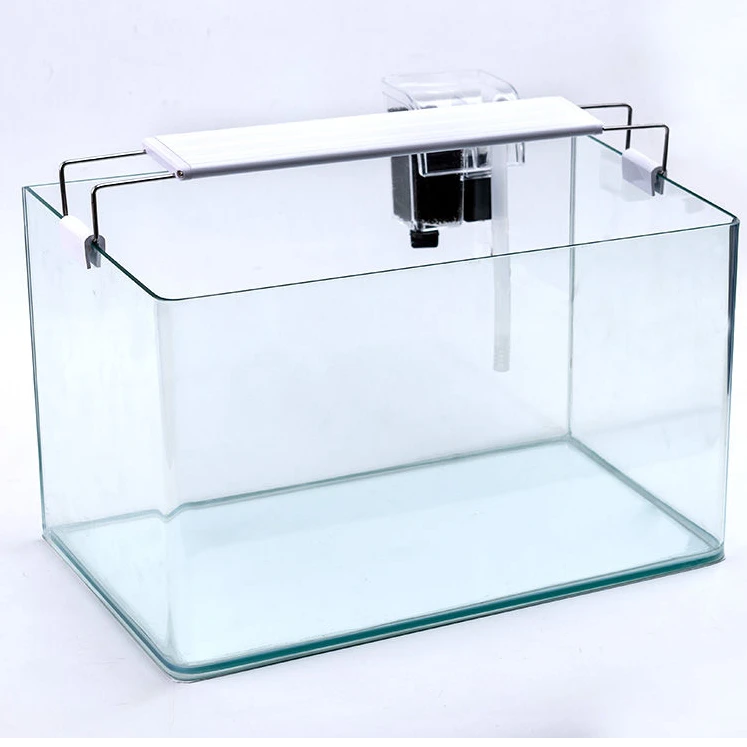 热弯桌面小鱼阳台造景水族家用缸鱼缸小型透明客厅