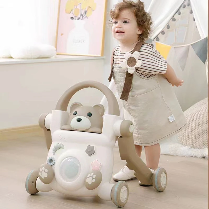 学步车婴儿手推车滑板车多功能音乐宝宝学走路助步车小推车玩具车