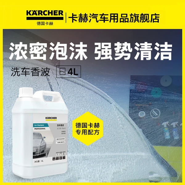 KARCHER 德国卡赫 商用清洁剂 洗车香波/脱脂清洁剂/铁粉去除剂